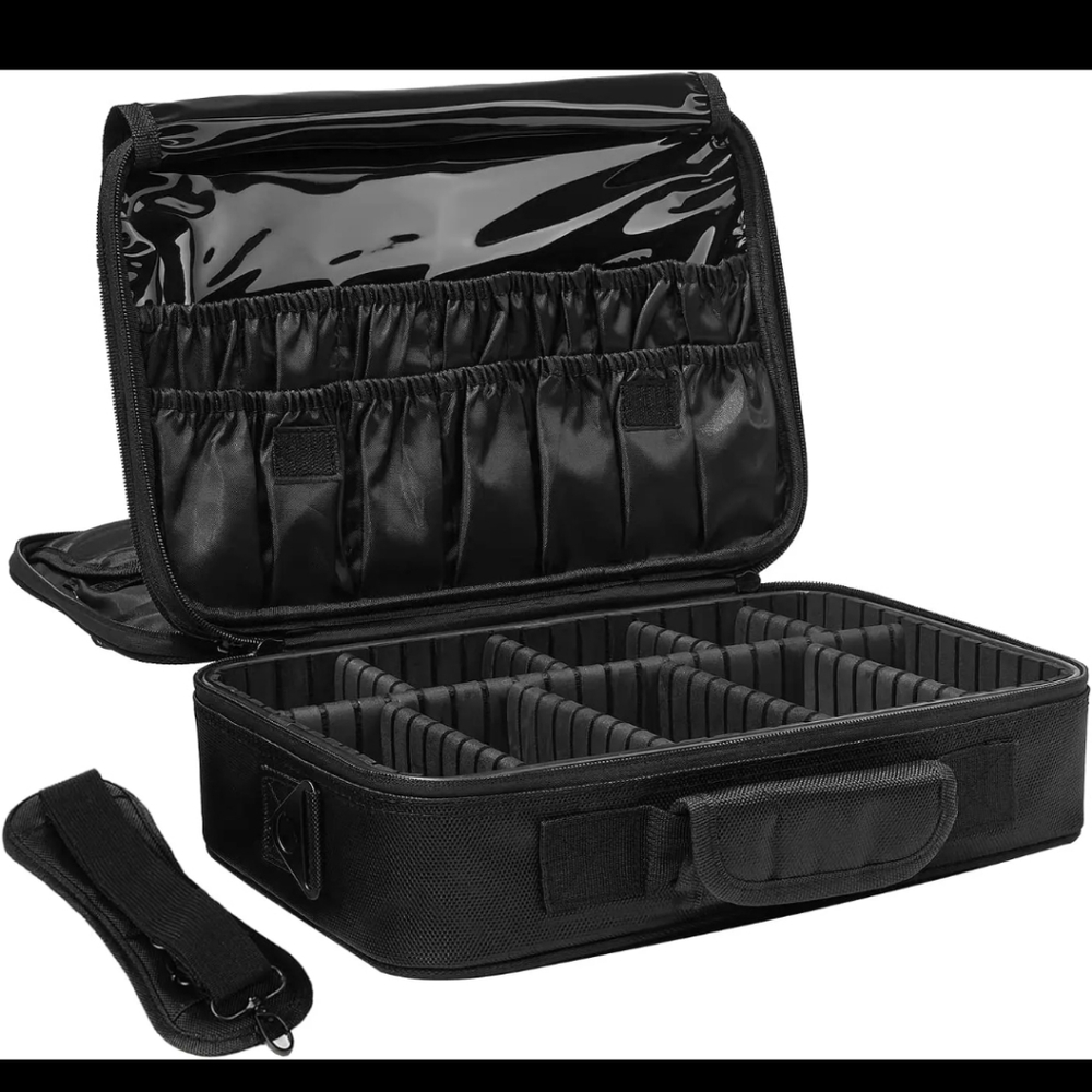 Vasker Makeup travel organizer, train case Large
